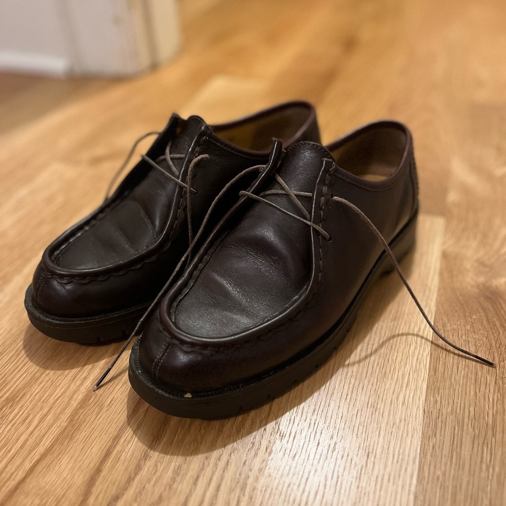 Kleman Padror Derby Shoes in Burgundy - Men’s Size 41